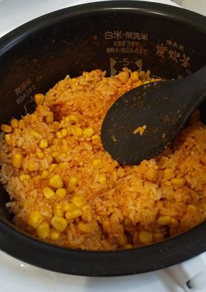 妊娠中・離乳食用の野菜ジュースご飯-レシピのメイン写真