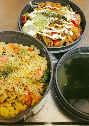 お弁当☆焼き飯+麺編☆-レシピのメイン写真