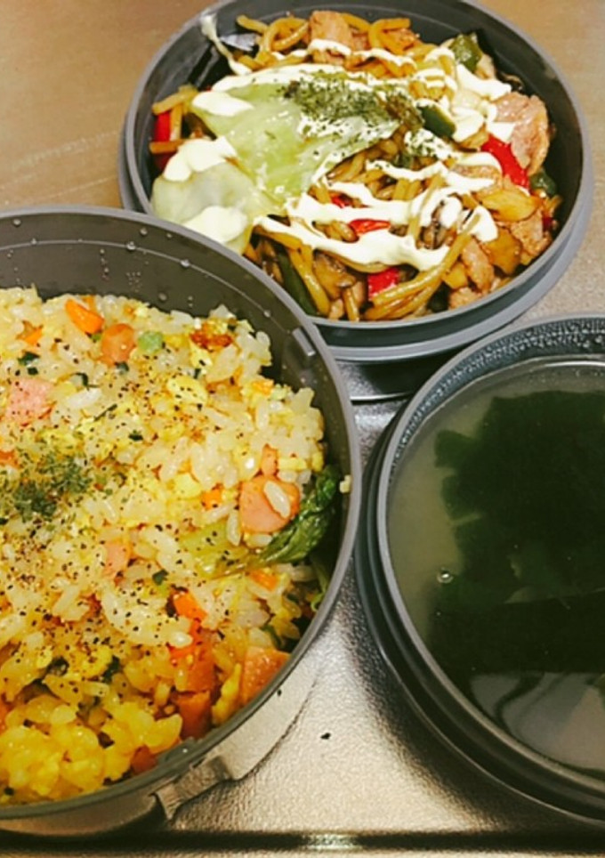 お弁当☆焼き飯＋‪麺編☆-レシピのメイン写真