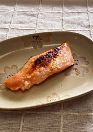 ☆フライパンで♪鮭の塩麹漬け焼き☆-レシピのメイン写真