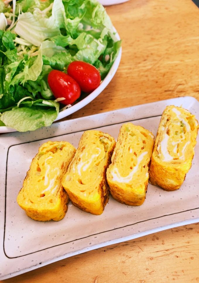 ヤマサ白だしで作った卵焼き-レシピのメイン写真