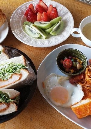 朝ごはん！ささみフライのサンドイッチ-レシピのメイン写真