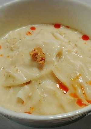 *簡単*豆乳ワンタン麺*-レシピのメイン写真