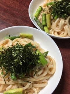 たらこうどん-レシピのメイン写真