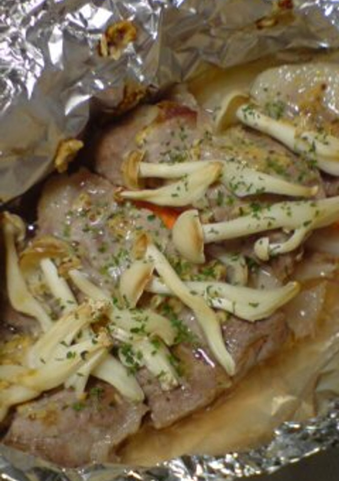 豚肉とたっぷり野菜の包み焼き-レシピのメイン写真