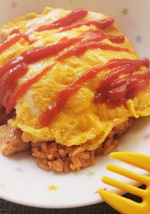 チキンライス！リメイク！のっけオムライス-レシピのメイン写真