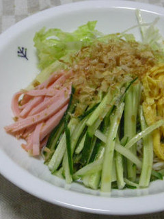 冷やし中華そうめん-レシピのメイン写真