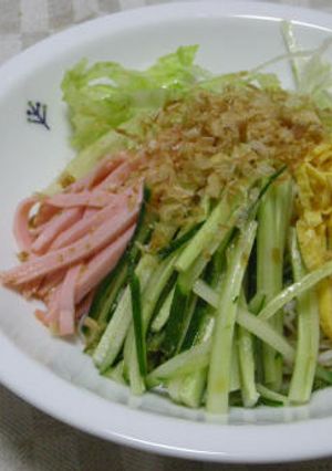 冷やし中華そうめん-レシピのメイン写真