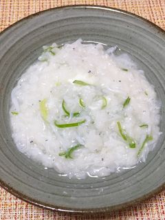 しらすと卵白のおかゆ-レシピのメイン写真
