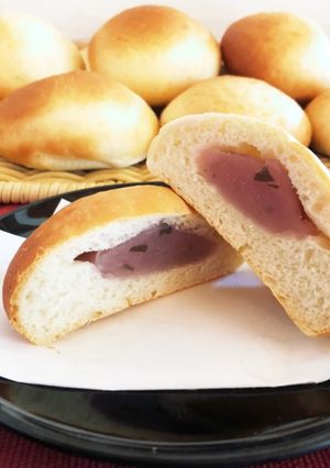 糀甘酒で作る♪桜あんぱん-レシピのメイン写真