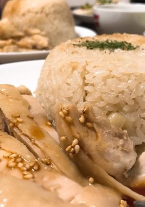 炊飯器にポン!でできるチキンライス-レシピのメイン写真