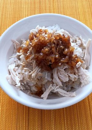 台湾グルメの定番！鶏肉飯（ジーローハン）-レシピのメイン写真