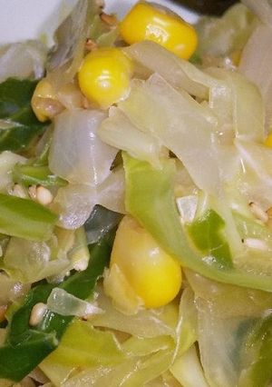 キャベツとコーンのポン酢マヨ☆-レシピのメイン写真