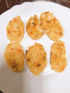 豆腐と鮭のおやき-レシピのメイン写真