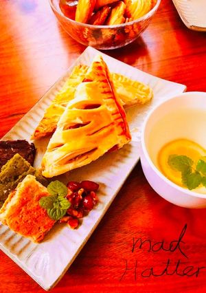 アップルパイとポテトケーキ3種盛り-レシピのメイン写真