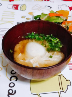 卵のお味噌汁-レシピのメイン写真