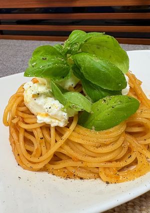 自家製野菜ドレッシングで作る、簡単パスタ-レシピのメイン写真