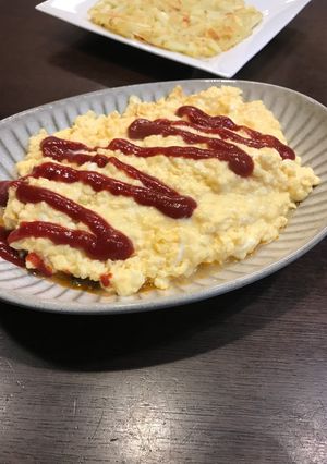 ストック使って簡単オムレツ-レシピのメイン写真
