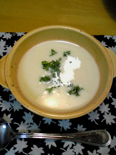 ジャガイモの冷たいスープ♪ビシソワーズ-レシピのメイン写真