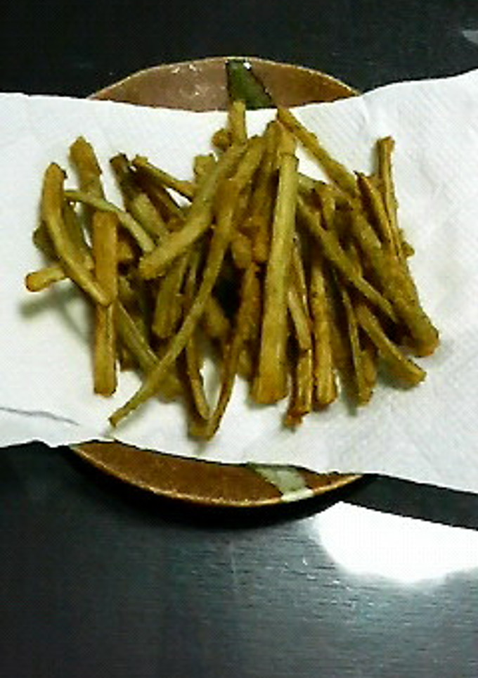 止まらない　ごぼうの唐揚げ-レシピのメイン写真