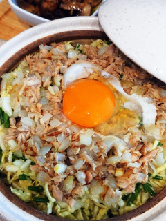土鍋でまぜご飯 サラダ&シーチキン-レシピのメイン写真