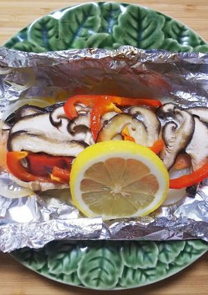 【子どもと作ろう】甘塩鮭のホイル焼き-レシピのメイン写真