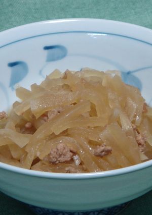 細切り大根の炒め煮-レシピのメイン写真