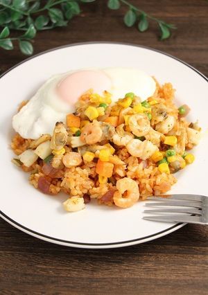 簡単！シーフード☆スパイスライス-レシピのメイン写真
