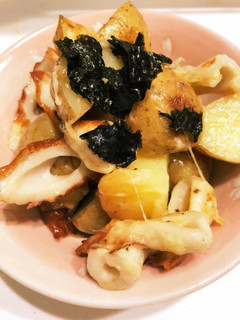 新じゃがいもと竹輪のチーズ焼き-レシピのメイン写真