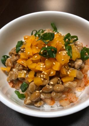 切ってのせるだけ☆キムタク納豆どーん-レシピのメイン写真