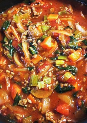 野菜たっぷり簡単ミートソース-レシピのメイン写真