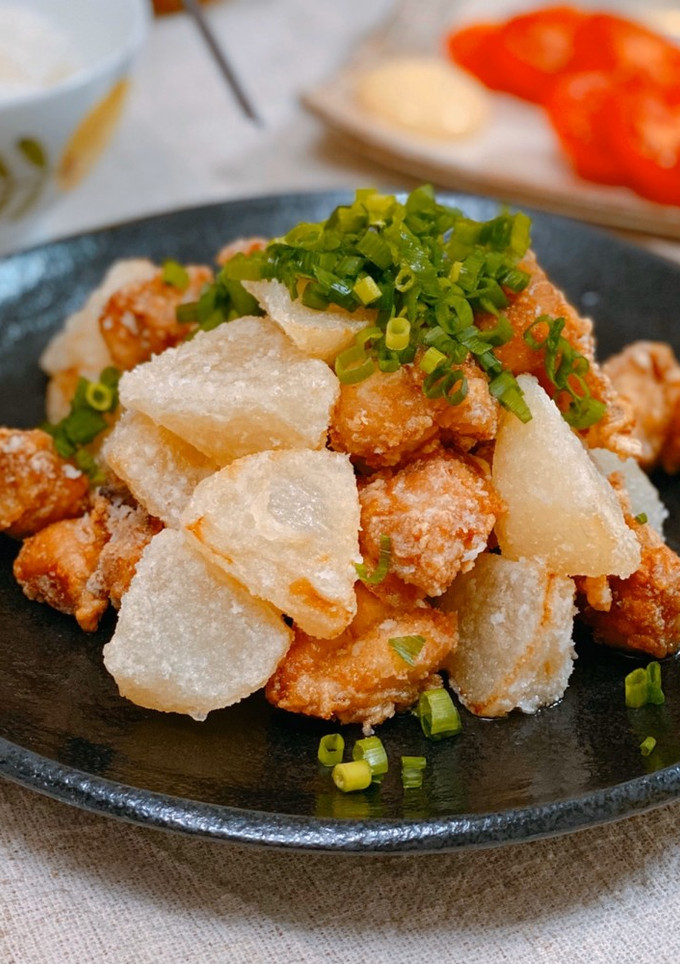 2種の食感☆鶏と大根の唐揚げ-レシピのメイン写真