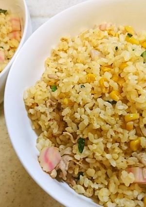 味噌バターチャーハン【パラパラ】-レシピのメイン写真
