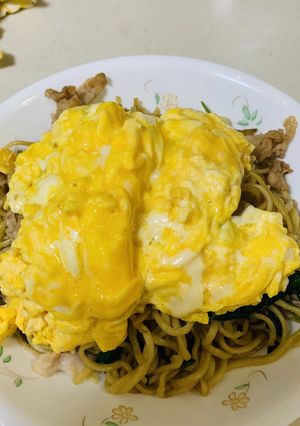簡単ニラ焼きそば♪-レシピのメイン写真