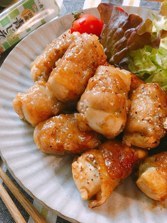 簡単♡きざみ青じそde豆腐の豚バラ巻き-レシピのメイン写真