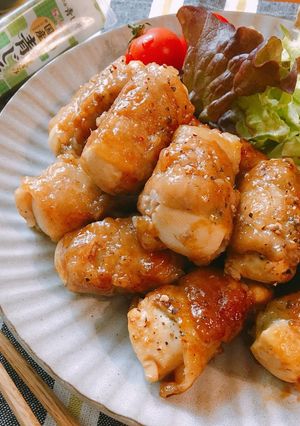 簡単♡きざみ青じそde豆腐の豚バラ巻き-レシピのメイン写真