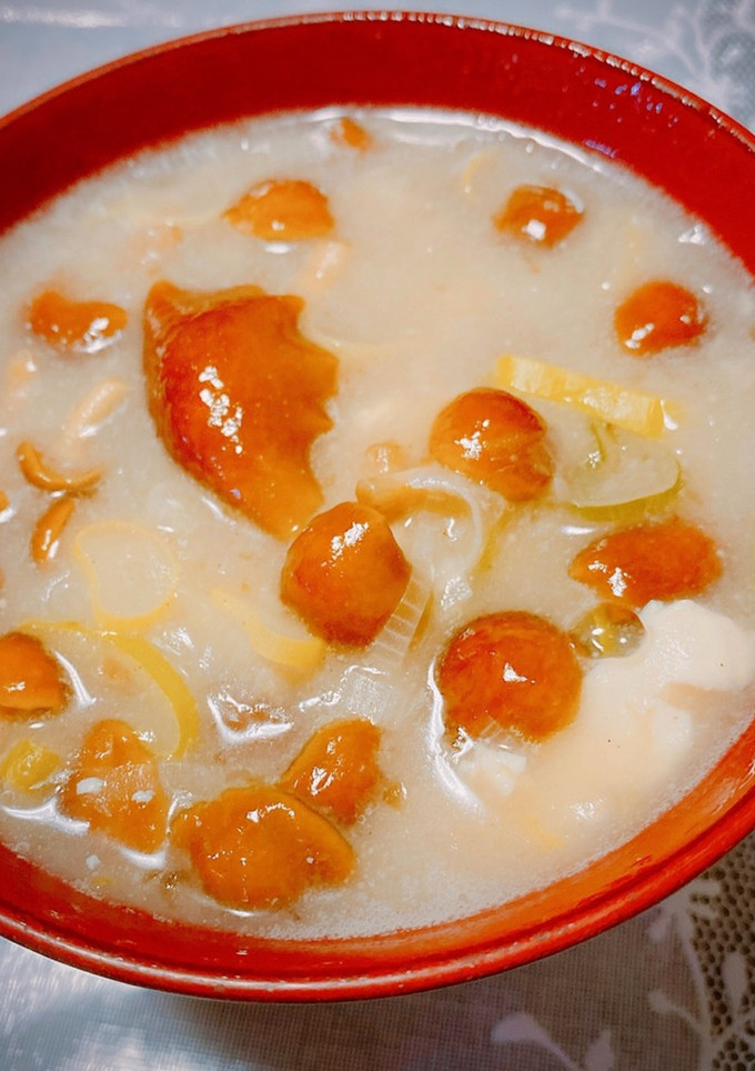 余った蕎麦湯で♡とろとろお味噌汁-レシピのメイン写真