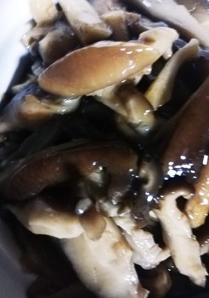 貴女風味で椎茸煮♥ゆりさん掛け-レシピのメイン写真