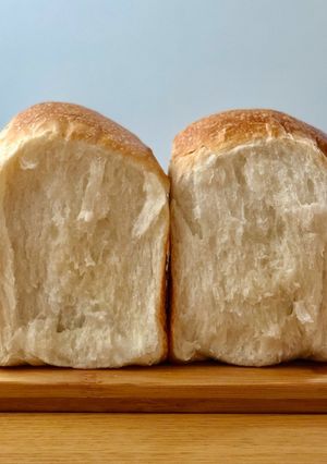 自家製酵母の山食パン-レシピのメイン写真