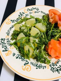 生春菊とグレープフルーツのサラダ-レシピのメイン写真