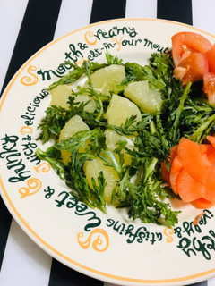 生春菊とグレープフルーツのサラダ-レシピのメイン写真