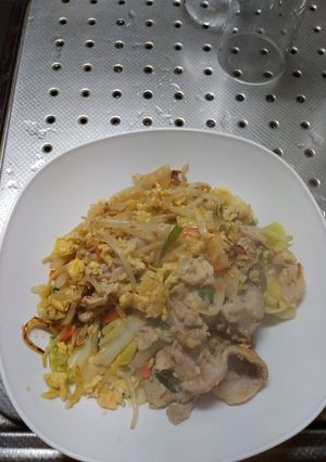 卵とじの野菜炒め-レシピのメイン写真