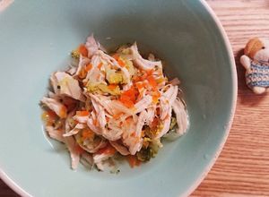 犬用＊ｻｻﾐと野菜のｽｰﾌﾟご飯-レシピのメイン写真