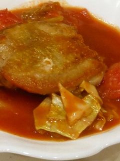 ふっくら鶏もも肉のトマトソース煮-レシピのメイン写真