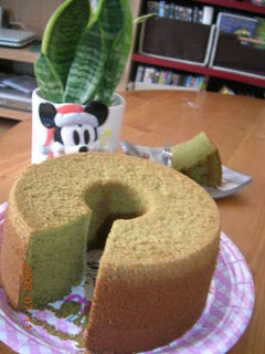 抹茶だけ~シフォン♪-レシピのメイン写真