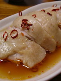蒸し鶏のピリ辛タレ-レシピのメイン写真