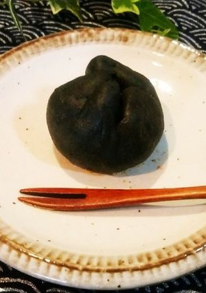蓬餅～黒米・粒あん♪-レシピのメイン写真