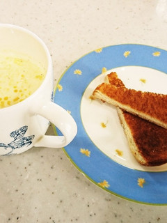 簡単☆カップスープでお手軽豆乳スープ♪-レシピのメイン写真