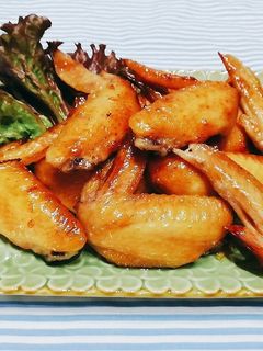 簡単☆手羽先のマーマレードポン酢焼き♬-レシピのメイン写真