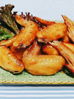 簡単☆手羽先のマーマレードポン酢焼き♬-レシピのメイン写真